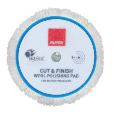 CUT & FINISH Wool Polishing Pads for Rotary
