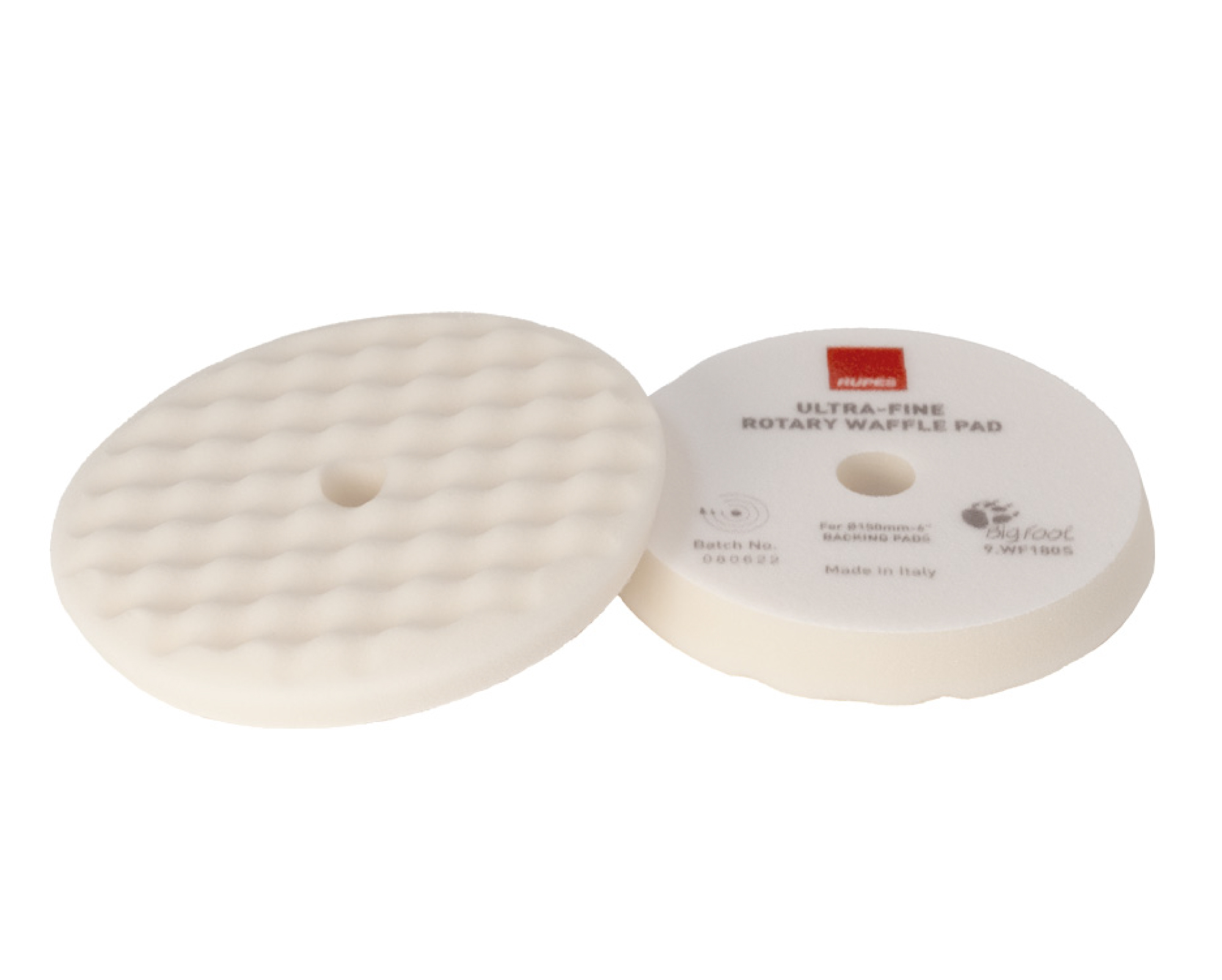 WAFFLE ULTRA-FINE Polishing Foam pad for Rotary Polishers